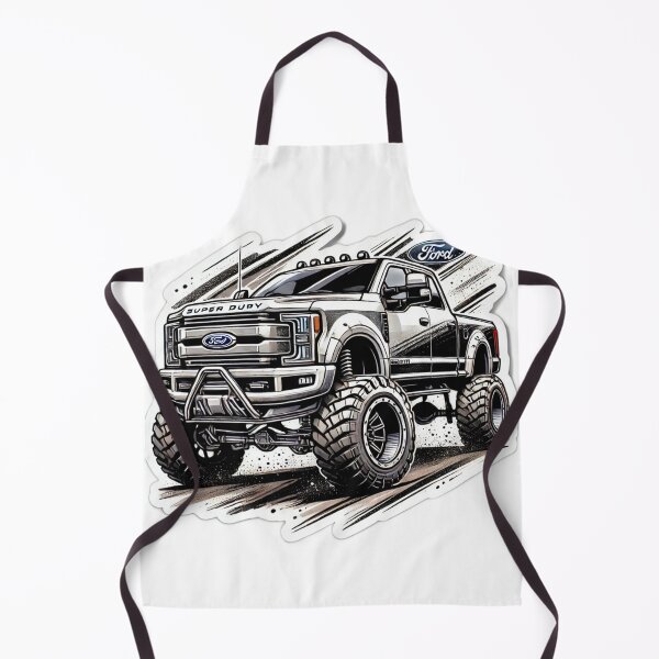 Item preview, Lifted Ford Super Duty Truck Sticker designed and sold by IronCladArms.