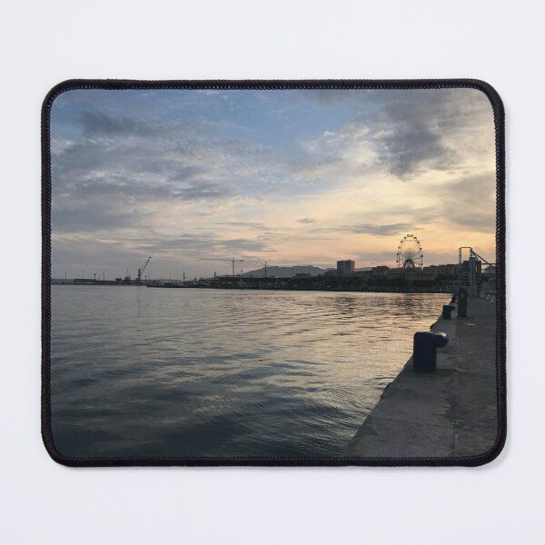 Item preview, Port in Malaga Spain designed and sold by Raineylanes.