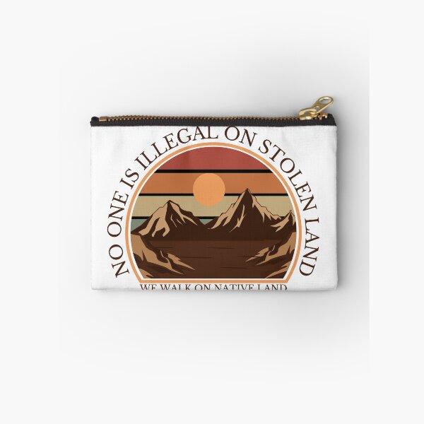 Item preview, No One Is Illegal On Stolen Land designed and sold by Mop Dog Designs.
