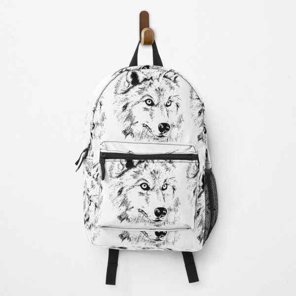 Item preview, Image of black- white wolf designed and sold by Sowianowa.