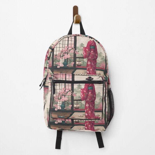 Item preview, Beautiful Japanese geisha waiting designed and sold by Coolparrotgirl.