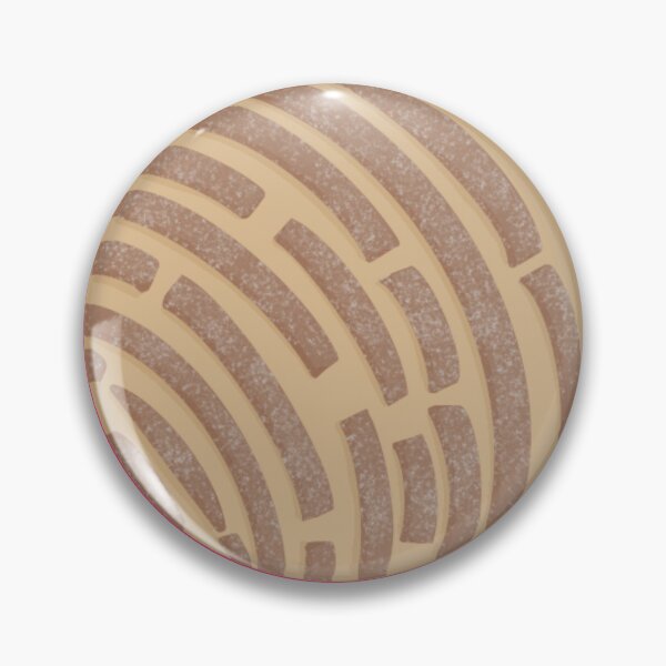 Item preview, Brown concha (Mexican Pan Dulce) designed and sold by Keeping Art Heavenly.