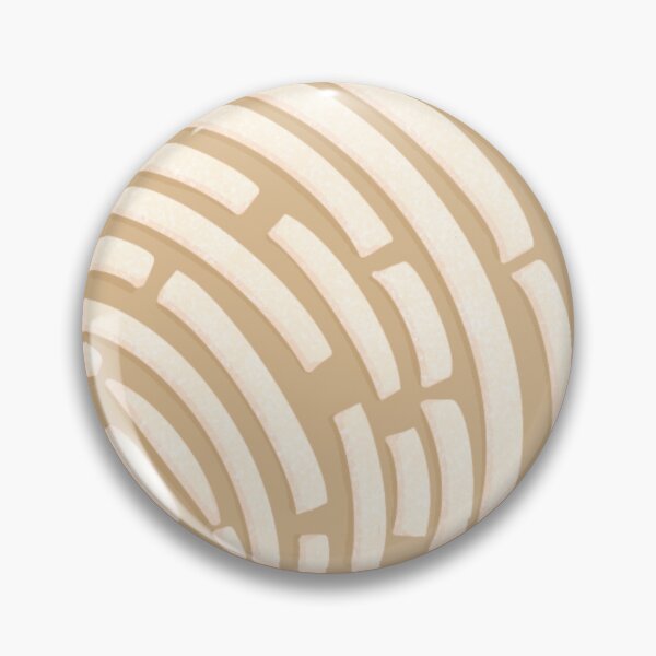 Item preview, White concha (Mexican Pan Dulce) designed and sold by Keeping Art Heavenly.