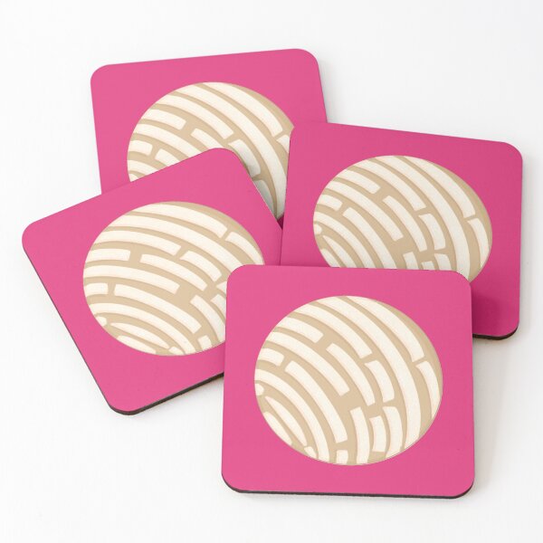 Item preview, White concha (Mexican Pan Dulce) designed and sold by Keeping Art Heavenly.