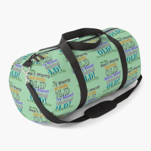 Item preview, senior Citizens Mental Health And Wellness-"Don't Worry About Growing..." designed and sold by Old Age Ain't For Sissies!.