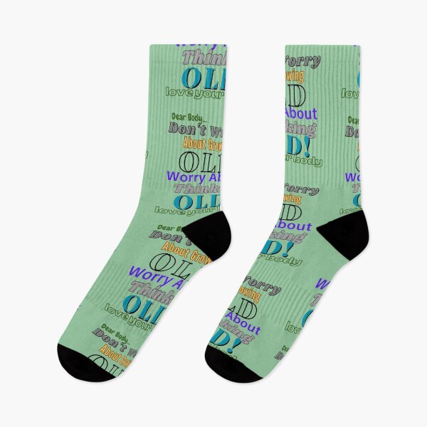 Item preview, senior Citizens Mental Health And Wellness-"Don't Worry About Growing..." designed and sold by Old Age Ain't For Sissies!.