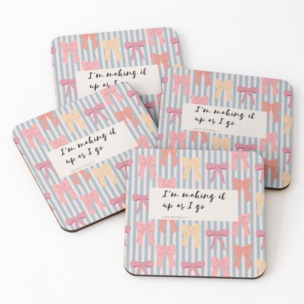 Item preview, I’m Making it up as I go designed and sold by Iris Clare Studio.