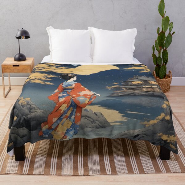 Item preview, Beautiful Japanese geisha waiting  designed and sold by Coolparrotgirl.