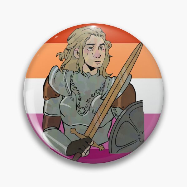 Item preview, Blaz, the (Nearly) Fearless Lesbian Fighter designed and sold by HeliosMarzocca.