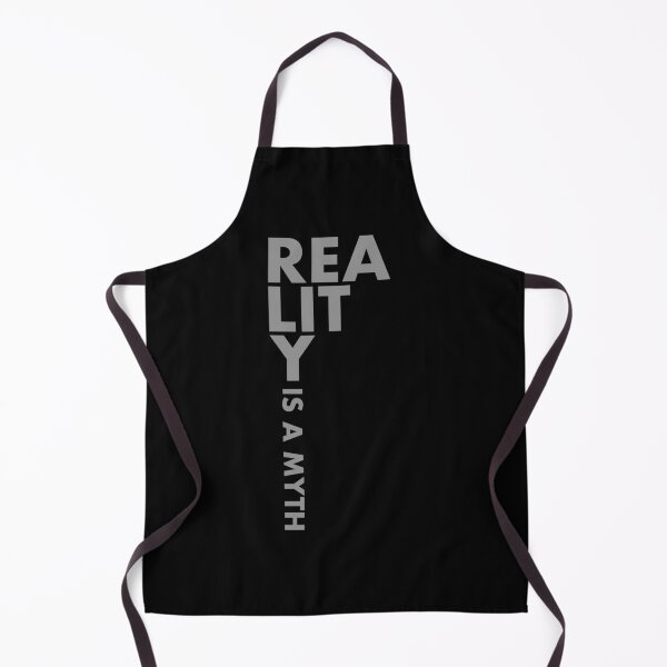 Item preview, Reality is a Myth - Bold Grey Typography designed and sold by RedCaterpillar.