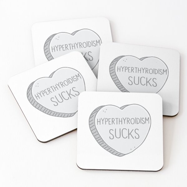 Item preview, Hyperthyroidism sucks! designed and sold by jazzydevil.