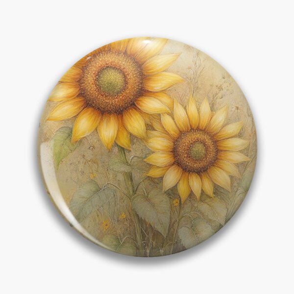 Artikelvorschau, Sunlit Reverie: Sonnenblumen-Duett entworfen und verkauft von bloorose.
