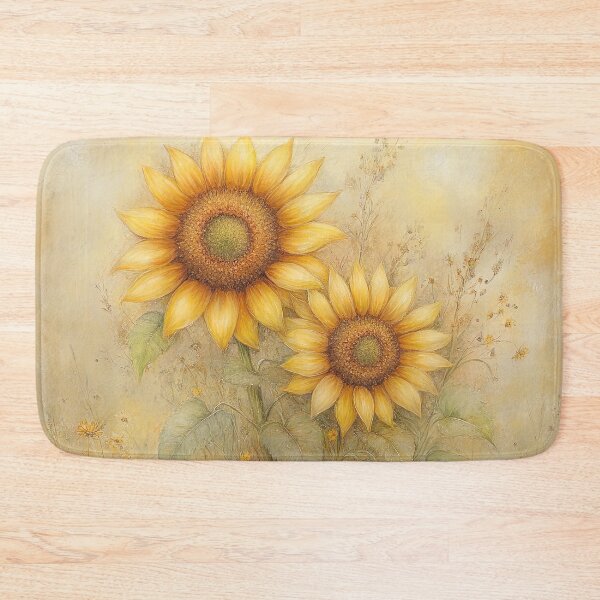 Item preview, Sunlit Reverie: Sunflower Duet designed and sold by bloorose.