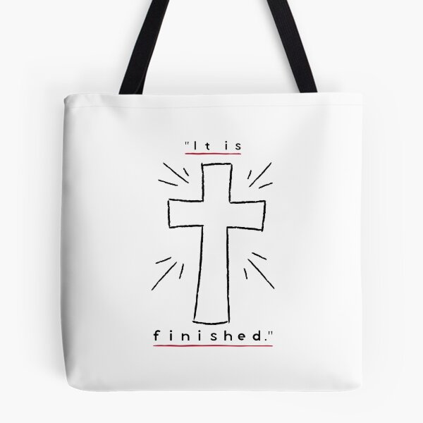 Item preview, It is Finished Cross Faith designed and sold by Upspire (Uplifting + Inspiring) Designs.