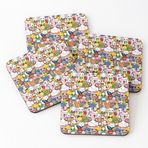 Item preview, Maneki Neko (Lucky Cat) Collection designed and sold by Marta Tesoro.