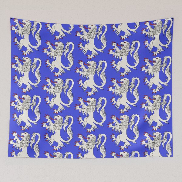 Item preview, Lion Rampant Argent designed and sold by Azure Lion Productions.