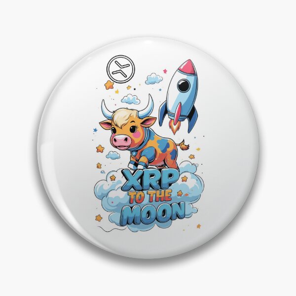 Artikelvorschau, XRP bullisch bis zum Mond entworfen und verkauft von RoseAIArtRhythm.