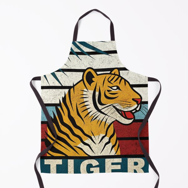 Item preview, Retro Vintage Tiger Aesthetic Illustration Art designed and sold by Yas_oma.