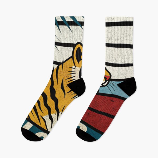 Item preview, Retro Vintage Tiger Aesthetic Illustration Art designed and sold by Yas_oma.