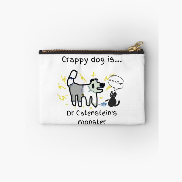 Item preview, Crappy dog is Dr Catenstein's monster! (not frankenstein) designed and sold by TheRubberOnion.