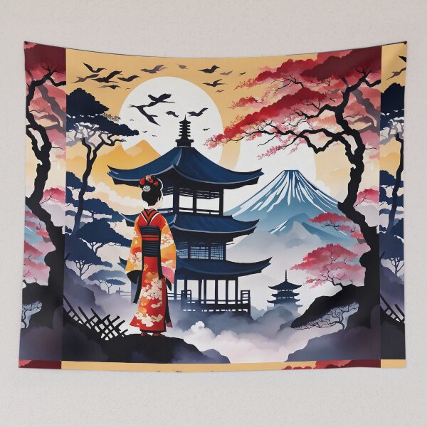 Item preview, Beautiful Japanese warrior designed and sold by Coolparrotgirl.