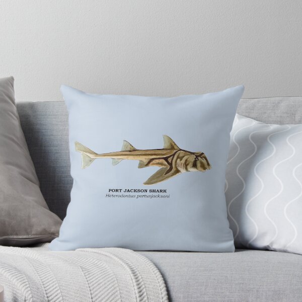Item preview, PORT JACKSON SHARK-Heterodontus portjacksoni (name) designed and sold by BEATRIZ ABAITUA.