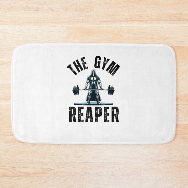 Item preview, The Gym Reaper funny Halloween workout grim reaper deadlift designed and sold by snowry.
