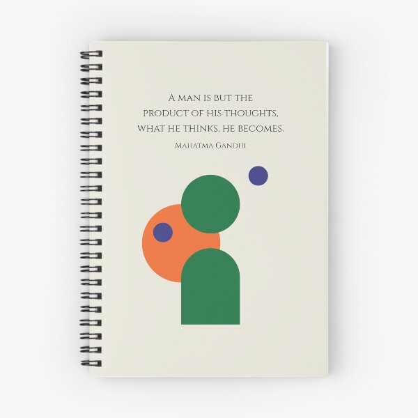 Item preview, Product of Thoughts Mahatma Gandhi Quote India Peace designed and sold by kakarikihill.