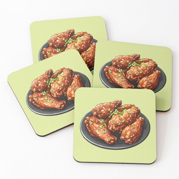 Item preview, Korean Fried Chicken Wings designed and sold by sakurashorty.
