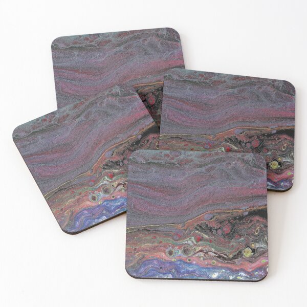 Item preview, Garret Fluid Purple Abstract designed and sold by Doug  Siegel.