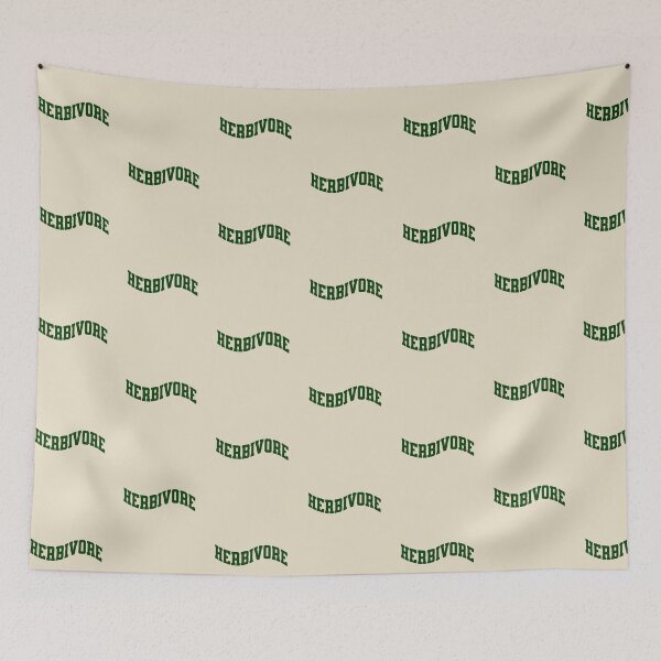 Item preview, Herbivore Typography designed and sold by Cult of Seitan.