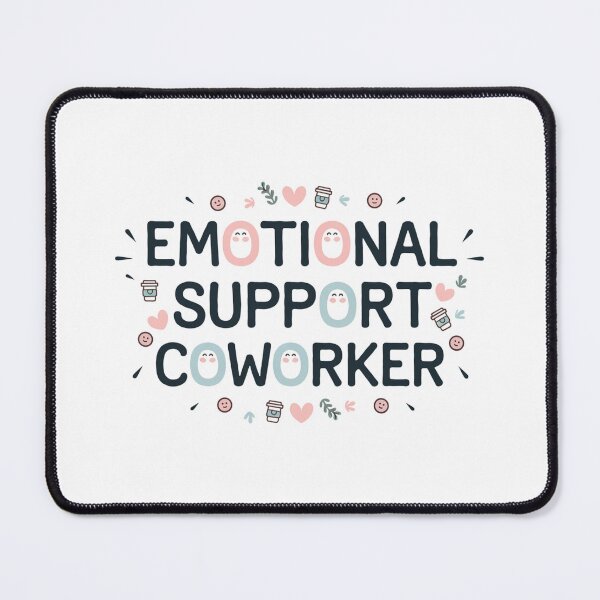 Item preview, Emotional Support Coworker Classic designed and sold by AnstuStyles.