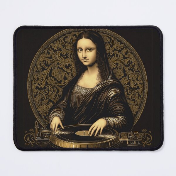 Item preview, The Mona Lisa DJ: Renaissance Musical Art designed and sold by OneMillionSpot.