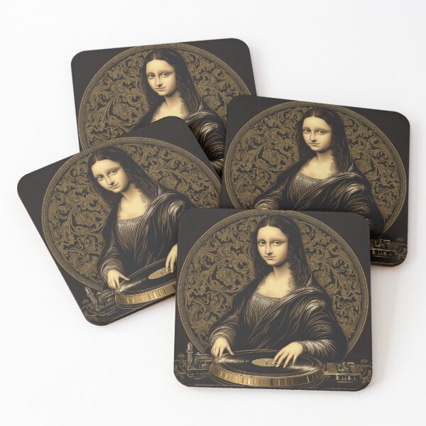 Item preview, The Mona Lisa DJ: Renaissance Musical Art designed and sold by OneMillionSpot.