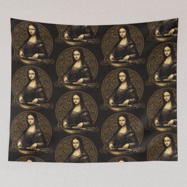 Item preview, The Mona Lisa DJ: Renaissance Musical Art designed and sold by OneMillionSpot.
