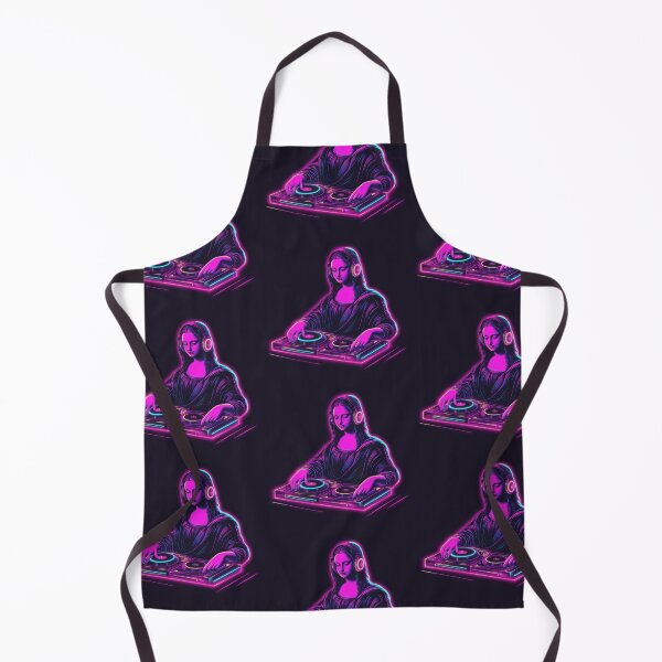 Item preview, Mona Lisa Neon: Retrowave Symphony designed and sold by OneMillionSpot.