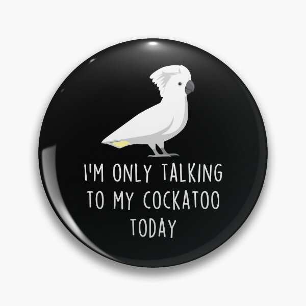 Item preview, Umbrella Cockatoo Parrot Talking To designed and sold by Clara Hollins.