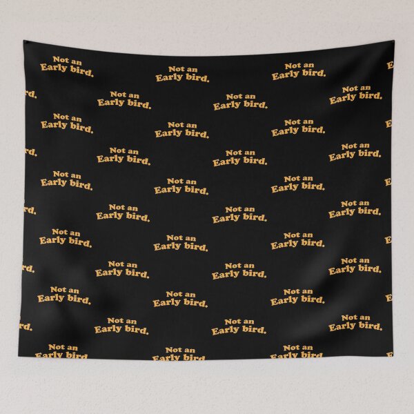 Item preview, Not an early bird! designed and sold by jazzydevil.