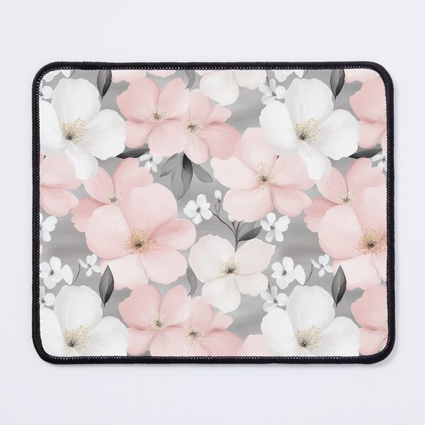 Item preview, Spring Soft Pastel Pink Floral Pattern designed and sold by sheprint.