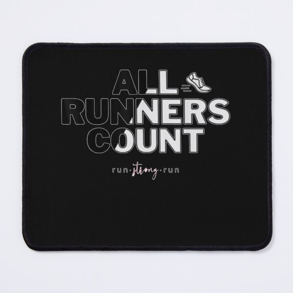 Item preview, All Runners Count Gift For Runners & Joggers designed and sold by AxstinGraphics.