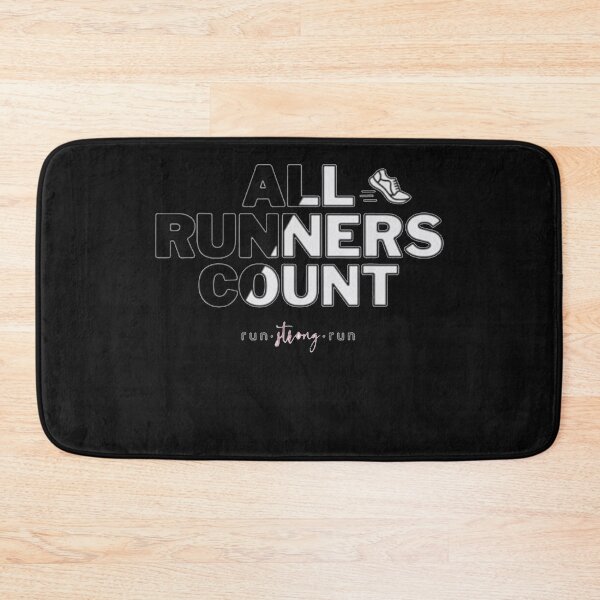 Item preview, All Runners Count Gift For Runners & Joggers designed and sold by AxstinGraphics.