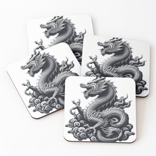 Item preview, Dragon ancient arts, wood sculpture designed and sold by strongSpiritEd.