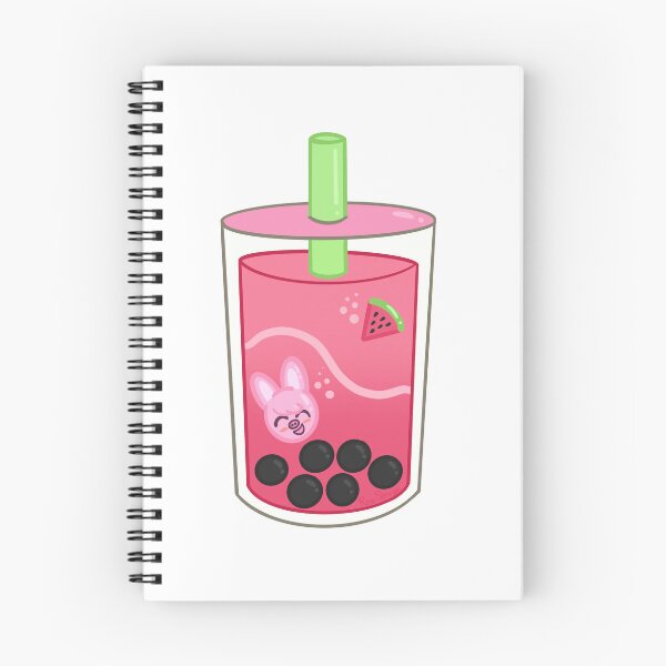 Aperçu de l'œuvre Thé aux perles Boba Tea de Skzoo Dwaekki Stray Kids Changbin créée et vendue par RoseStrange.