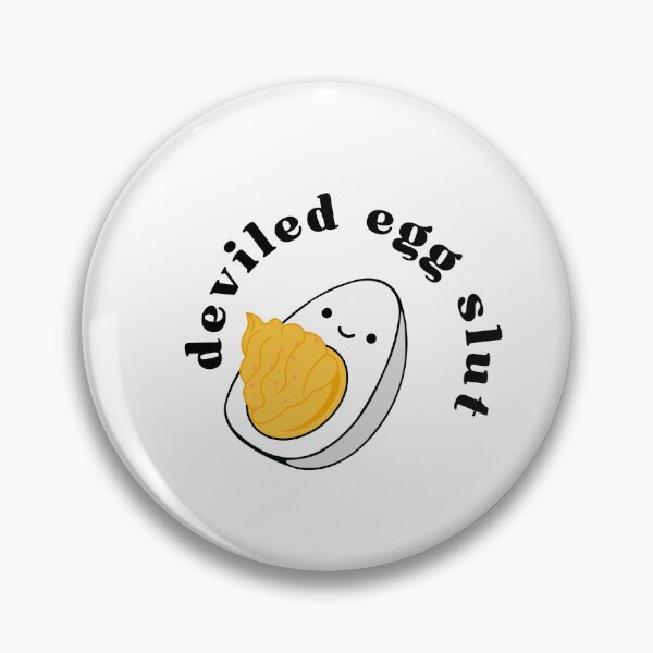 Item preview, Deviled Egg Slut Funny Kawaii Food Lover Design designed and sold by amandaline.