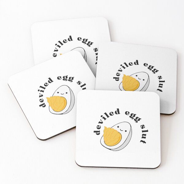 Item preview, Deviled Egg Slut Funny Kawaii Food Lover Design designed and sold by amandaline.