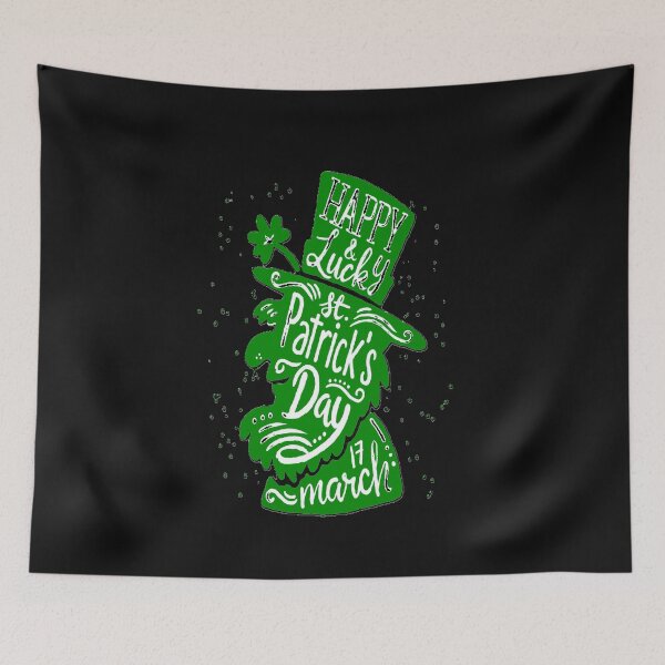 Item preview, HAPPY & LUCKY ST PATRICK'S DAY designed and sold by AxstinGraphics.