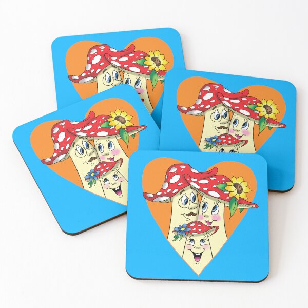 Item preview, The Mushroom Family 3 designed and sold by Maedeh.