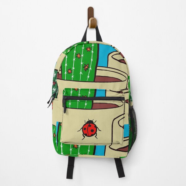 Item preview, Ladybird on cactus designed and sold by UnicornIque.