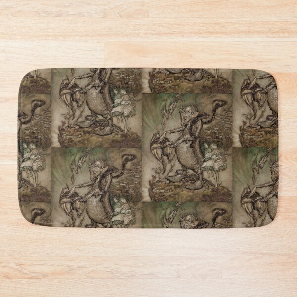 Item preview,  The Fish King and the Dog Fish Arthur Rackham designed and sold by TeeARTHY.