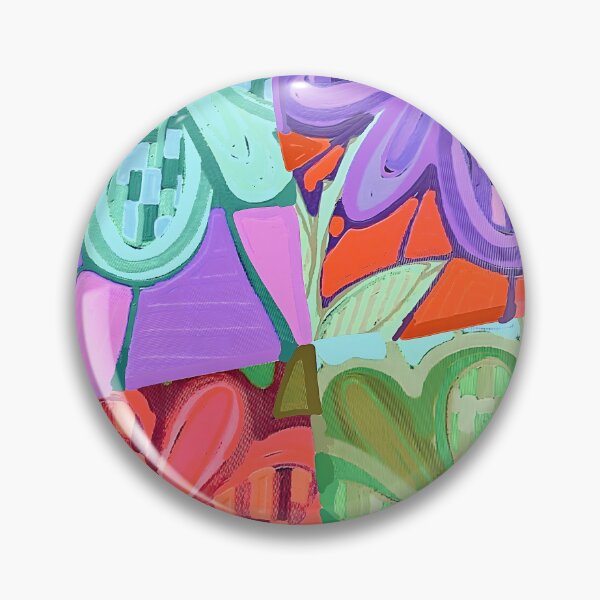 Artikelvorschau, Florale Splitt-Farben in hellen Pastelltönen entworfen und verkauft von bekki smith.